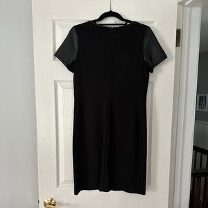 Black Short Sleeved Dress